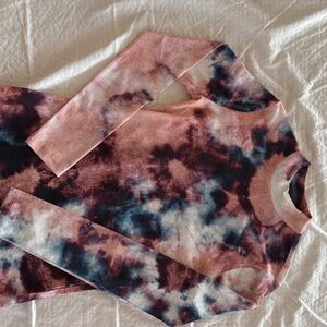 Bardot Multicolor Tie-Dye Top